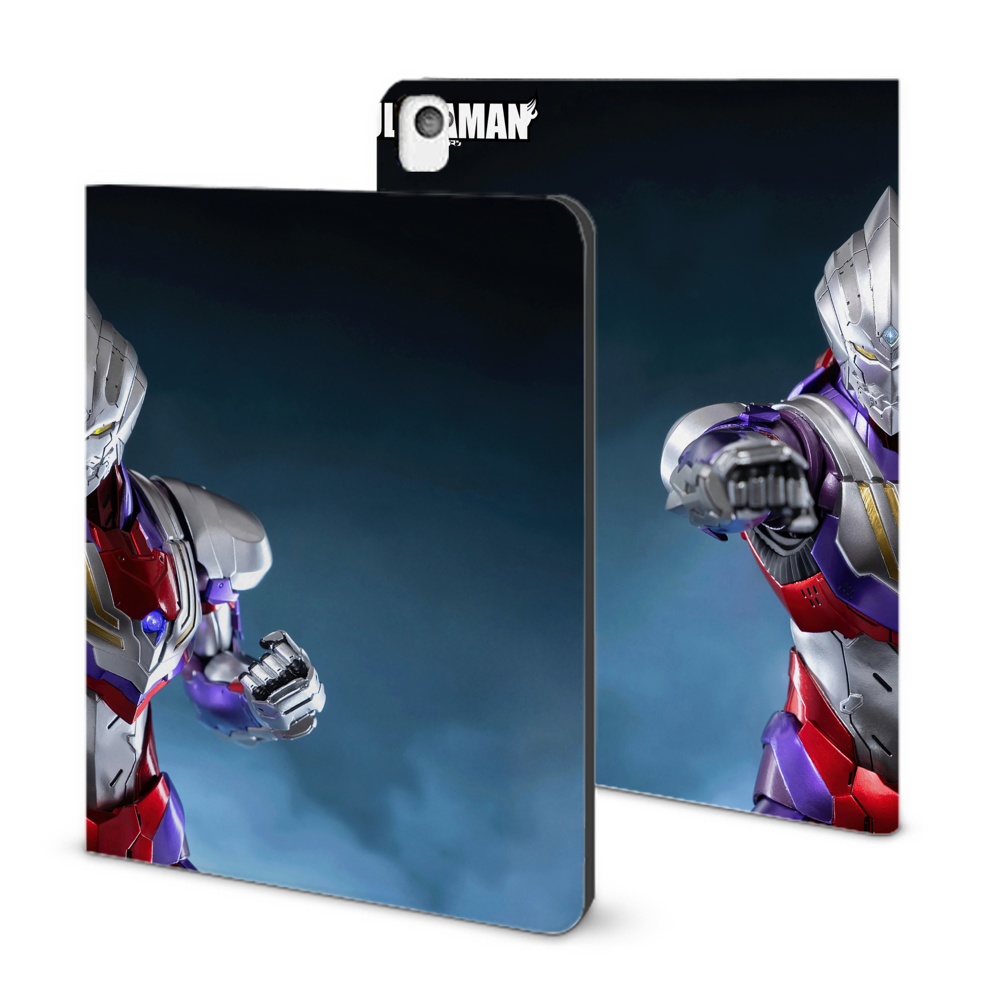 （画像用） ウルトラマン Ultraman IPadケース ペンホルダー付き ブックスタイルデザイン